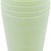 Luxe Herbruikbare Drinkbekers Van In Round – 5 Stuks – Groen – Plastic / Kunststof – Drinkbeker Voor Volwassenen En Kinderen – Alternatief Voor Wegwerp Bekers – Drink Beker – Limonadeglazen Sapglazen – Camping Servies – Onbreekbare Glazen – Beerpong -Keukenbenodigdheden 643x1200