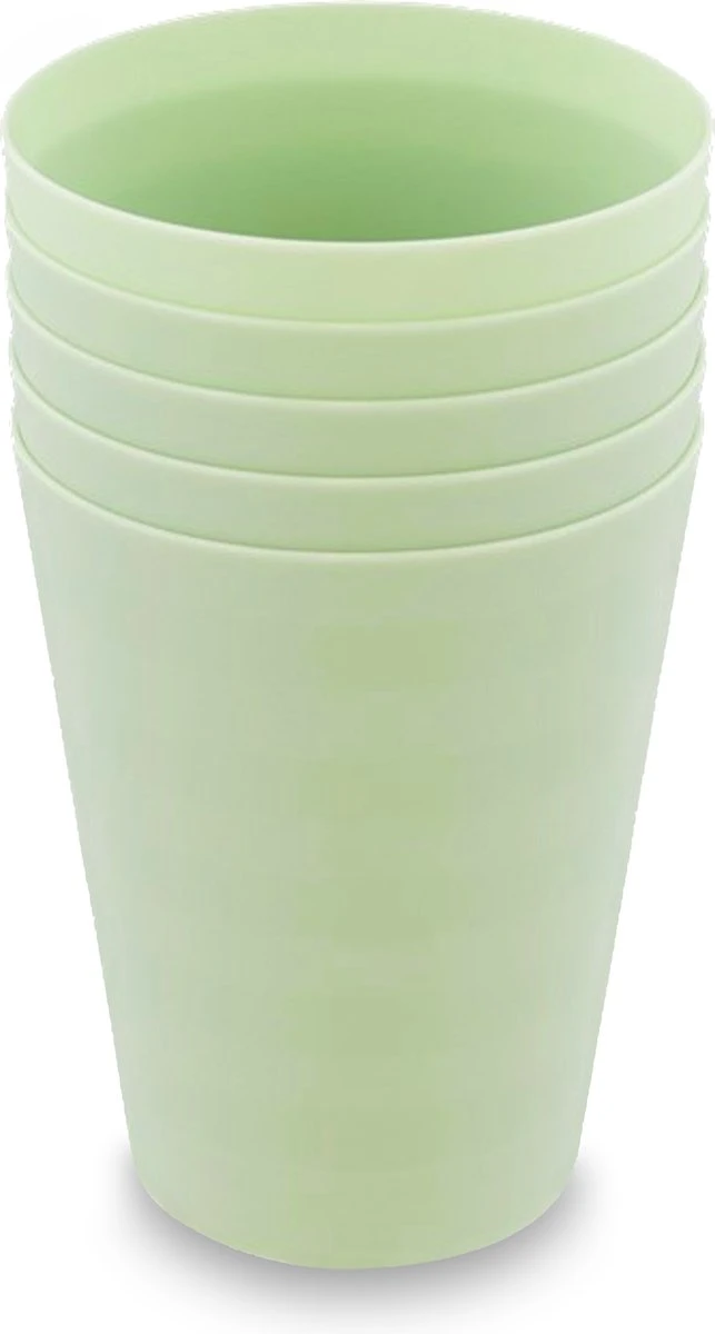 Luxe Herbruikbare Drinkbekers Van In Round – 5 Stuks – Groen – Plastic / Kunststof – Drinkbeker Voor Volwassenen En Kinderen – Alternatief Voor Wegwerp Bekers – Drink Beker – Limonadeglazen Sapglazen – Camping Servies – Onbreekbare Glazen – Beerpong 3 Luxe Herbruikbare Drinkbekers Van In Round – 5 Stuks – Groen – Plastic / Kunststof – Drinkbeker Voor Volwassenen En Kinderen – Alternatief Voor Wegwerp Bekers – Drink Beker – Limonadeglazen Sapglazen – Camping Servies – Onbreekbare Glazen – Beerpong