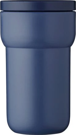 Keukenbenodigdheden 16 Mepal Reisbeker Ellipse 275 Ml - Houdt Je Drankje 30 Minuten Warm - Nordic Denim - Koffiebeker To Go - Lekdicht - Travel Mug