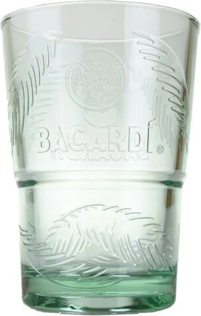 Bacardi Mojito Glazen Groen ( Set Van 6) 4 Bacardi Mojito Glazen Groen ( Set Van 6) - Afbeelding 2