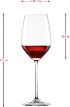 Schott Zwiesel Fortissimo Water / Rode Wijnglas - 0.51 Ltr - 6 Stuks -Keukenbenodigdheden 787x1200 1