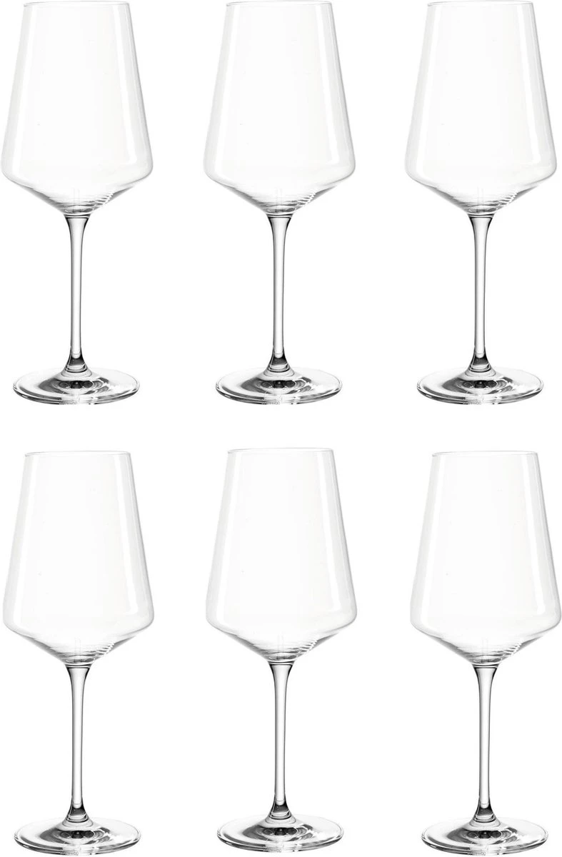 Glasrijk® Wijnglazen - 6 Stuks - Hoogte 25 Cm - 550 Ml - Wijnglas - Wijnglazen Witte Wijn - Wijnglazen Rode Wijn 4 Glasrijk® Wijnglazen - 6 Stuks - Hoogte 25 Cm - 550 Ml - Wijnglas - Wijnglazen Witte Wijn - Wijnglazen Rode Wijn - Afbeelding 2