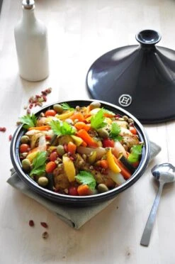 Emile Henry Tajine - Ø32 Cm - Fusain -Keukenbenodigdheden 796x1200 1