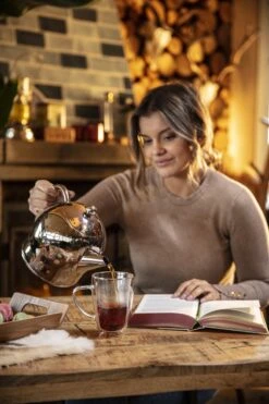 Bredemeijer - Theepot Minuet Santhee 1,4L Glanzend Dubbelwandig -Keukenbenodigdheden 799x1200 6