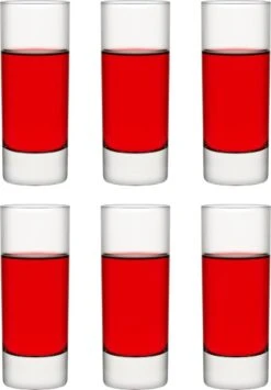 Libbey Shotglas Chicago - 70 Ml / 7 Cl - 6 Stuks - Shotglas - Amuseglaasje - Dessertglas - Aperitief - Vaatwasserbestendig - Hoge Kwaliteit