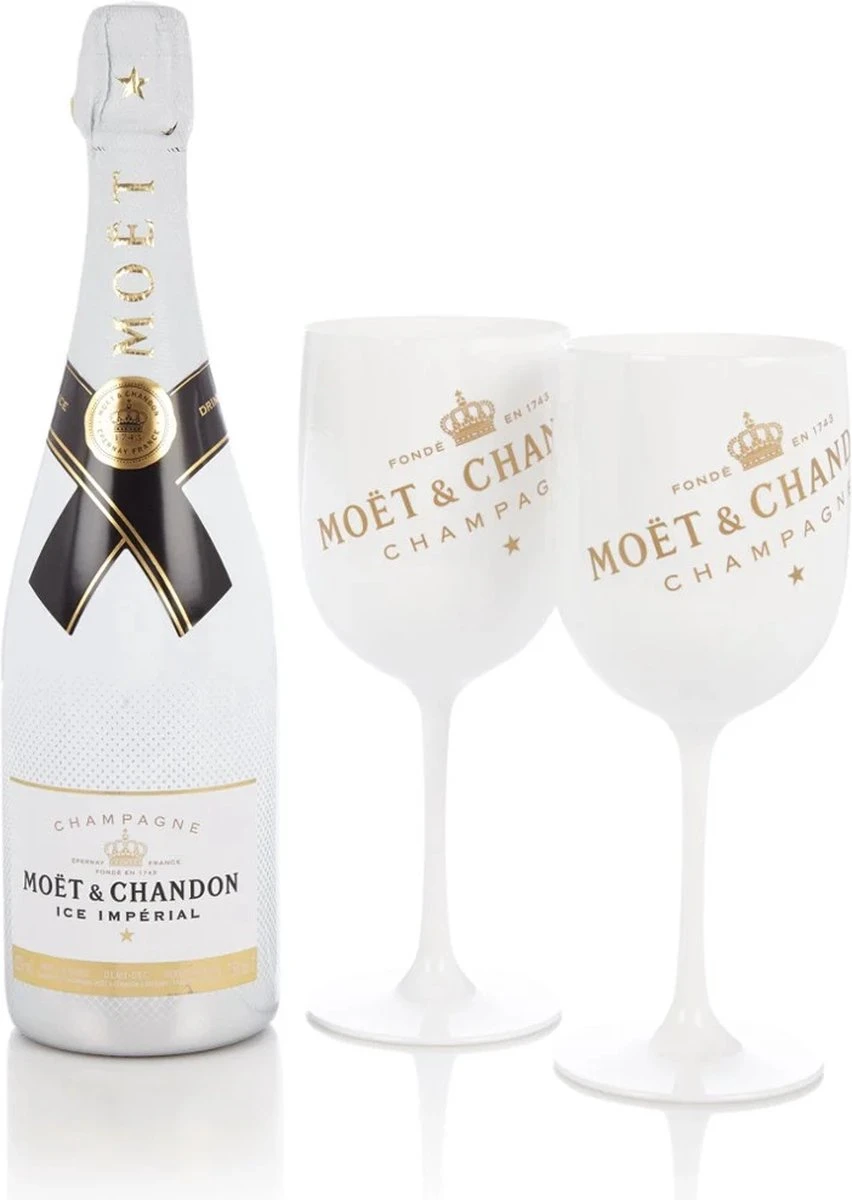 Moët & Chandon Ice - 4 Stuks Champagne Glazen (Wit) - Acryl - Horeca - EXAMEN TIP 5 Moët & Chandon Ice - 4 Stuks Champagne Glazen (Wit) - Acryl - Horeca - EXAMEN TIP - Afbeelding 3