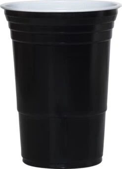 Merkloos Black Cups - 50stuk(s) - 475ml - Party Cups - Beerpong - Drankspel - Beerpong Bekers - Plastic Bekers -Keukenbenodigdheden 870x1200