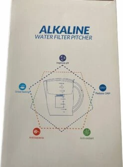 Alkaline WaterFilterkan - AlkaKan Voor Alkalisch/ Basisch Water | Met GRATIS PH-testpapier -Keukenbenodigdheden 890x1200