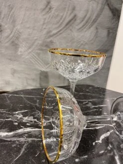 Pasabahce Champagnecoupe Timeless 27 Cl - Transparant Goud 4 Stuk(s) 12 Pasabahce Champagnecoupe Timeless 27 Cl - Transparant Goud 4 Stuk(s) -Keukenbenodigdheden 899x1200 38