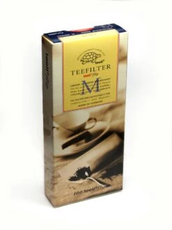 Teeli Flip M Theefilter Papier / Teeli Filters Voor Losse Thee / 100 Thee Filter Zakjes Om Zelf Te Vullen/ Theezakje Zelfvulling / Thee Filter Tassen / Wegwerp Thee Filterzakjes / Papieren Filter Zakjes / Voor Maximaal 1,1 Liter Thee (5 Kopjes).