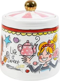 Blond Amsterdam, Even Bijkletsen: Suikerpot -Keukenbenodigdheden 902x1200 1