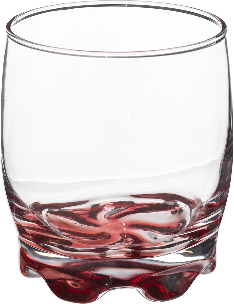 Waterglas Gekleurd Set Van 6 Stuks .Drinkglas Met Gekleurde Bodem. 310ml 4 Waterglas Gekleurd Set Van 6 Stuks .Drinkglas Met Gekleurde Bodem. 310ml - Afbeelding 2