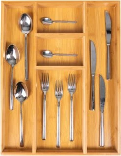 Coninx Bestekbak Bamboe 36CM Breed - Besteklade - Opbergbak - Duurzaam - Voor Laden Vanaf 47cm Diep 13 Coninx Bestekbak Bamboe 36CM Breed - Besteklade - Opbergbak - Duurzaam - Voor Laden Vanaf 47cm Diep -Keukenbenodigdheden 928x1200