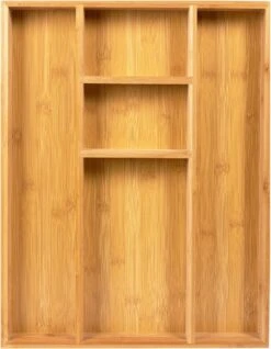 Keukenbenodigdheden 15 Coninx Bestekbak Bamboe 36CM Breed - Besteklade - Opbergbak - Duurzaam - Voor Laden Vanaf 47cm Diep