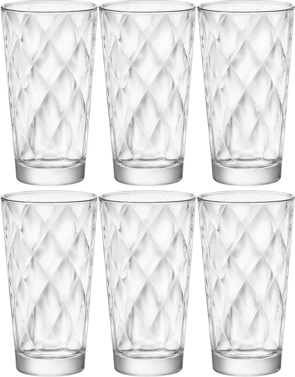 Bormioli Rocco Kaleido Longdrinkglas 37 Cl - Set-6 5 Bormioli Rocco Kaleido Longdrinkglas 37 Cl - Set-6 - Afbeelding 3