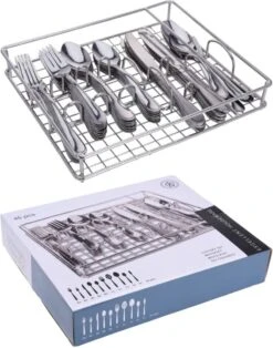 Merkloos Bestekset 45dlg - RVS - Kwaliteit Van -Keukenbenodigdheden 944x1200