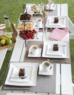 Maxwell & Williams East Meets West Serviesset - 6 Personen- 30 Delig - Wit -Keukenbenodigdheden 947x1200