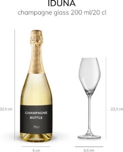 Libbey Champagneglas Iduna – 200 Ml / 20 Cl - Set Van 6 - Elegant Design - Hoge Kwaliteit - Vaatwasserbestendig 12 Libbey Champagneglas Iduna – 200 Ml / 20 Cl - Set Van 6 - Elegant Design - Hoge Kwaliteit - Vaatwasserbestendig -Keukenbenodigdheden 969x1200 4