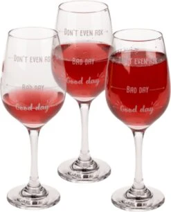 Out Of The Blue Grappig Wijnglas Met Tekst - Wijncadeau Voor Vrouwen - Cadeau Sinterklaas Kerst Verjaardag - Wijnglas Met Wijnhumor En Print: Good Day, Bad Day, Don’t Even Ask 14 Out Of The Blue Grappig Wijnglas Met Tekst - Wijncadeau Voor Vrouwen - Cadeau Sinterklaas Kerst Verjaardag - Wijnglas Met Wijnhumor En Print: Good Day, Bad Day, Don’t Even Ask -Keukenbenodigdheden 970x1200 3