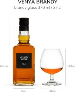 Libbey Borrelglas Venya Brandy - 370 Ml / 37 Cl - 6 Stuks - Cognacglas - Vaatwasserbestendig - Hoge Kwaliteit 12 Libbey Borrelglas Venya Brandy - 370 Ml / 37 Cl - 6 Stuks - Cognacglas - Vaatwasserbestendig - Hoge Kwaliteit -Keukenbenodigdheden 971x1200 2